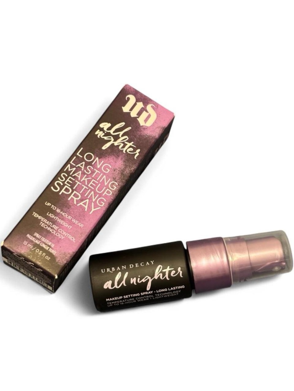 Urban Decay All Nighter Makeup Setting Spray — travel size